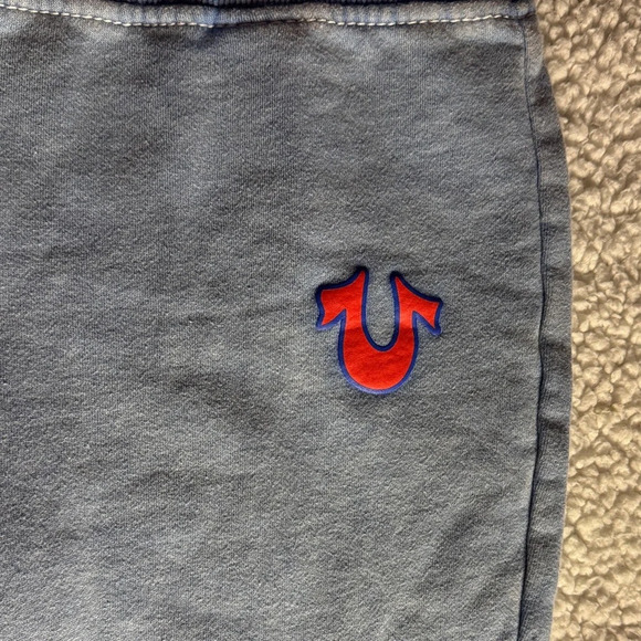 True Religion BIG T LOW RISE FLARE SWEAT PANT - Picture 3 of 5